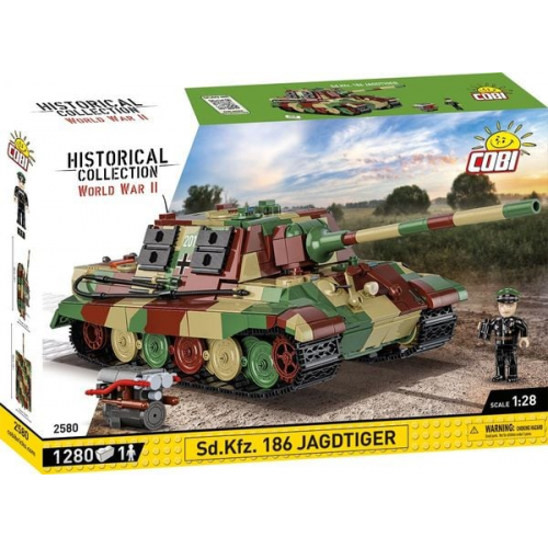 COBI Historical Collection 2580 - SD.KFZ. 186 JAGdTIGER