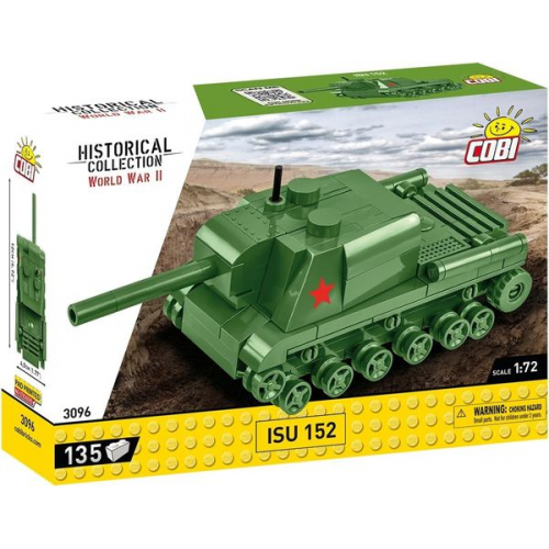 COBI Historical Collection 3096 - ISU 152 Panzer, WWII, 1:72 Bausatz, 135 Teile