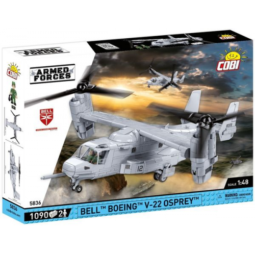 COBI Armed Forces 5836 - Bell Boeing V-22 Osprey, 1090 Klemmbausteine