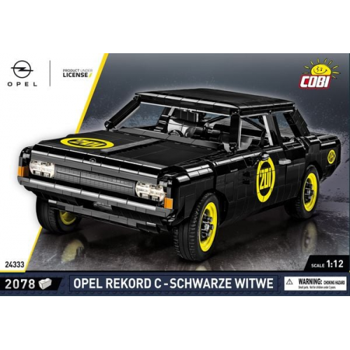 COBI 24333 - Opel Rekord C - Schwarze Witwe