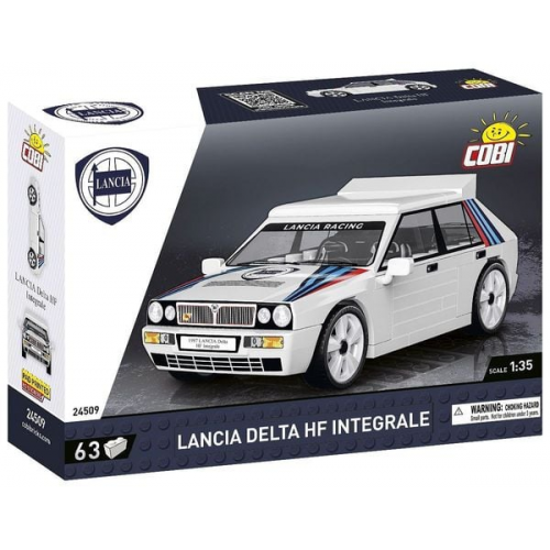 COBI 24509 - Lancia Delta HF Integrale, Maßstab 1:35, Bausatz, 63 Klemmbausteine