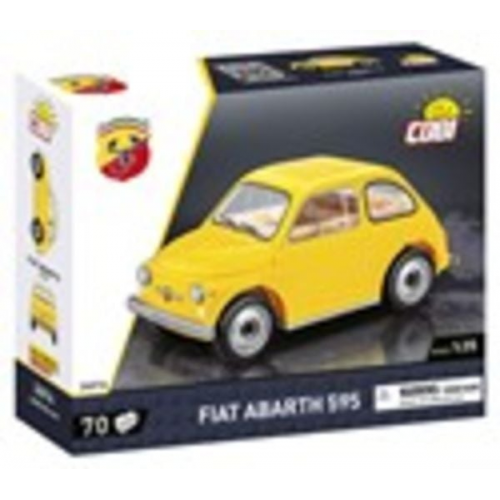 COBI Youngtimer 24514 - FIAT 500 Abarath 1965 Maßstab 1:35, Klemmbausteine