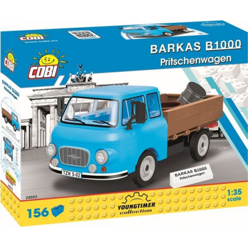 COBI Youngtimer Collection 24593 - BARKAS B1000 Pritschenwagen,, 1:35