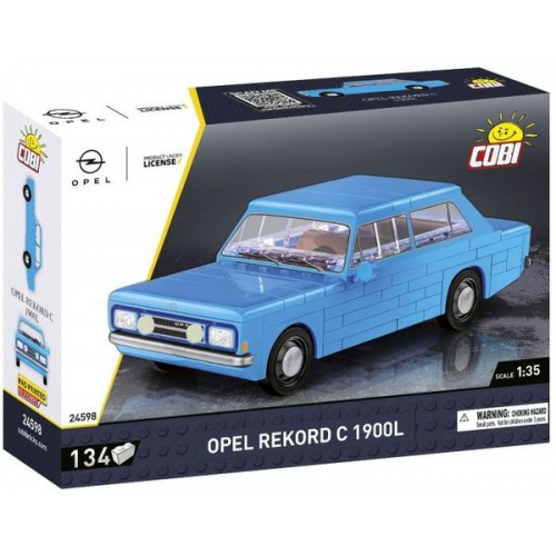 COBI Youngtimer 24598 - Opel Rekord C 1900 L, Bausatz, 1:35, 134 Bauteile