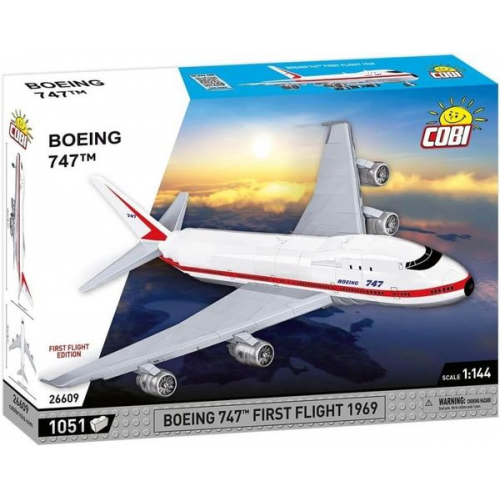 COBI 26609 - Boeing 747 First Flight 1969, Bausatz, 1051 Klemmbausteine