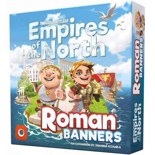 Pegasus POP00388 - Imperial Settlers, Empires of the North, Roman Banners, Expansion (EN)