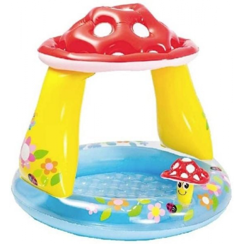 Intex BabyPool ''Mushroom'' mit Sonnenschutz, Wasserbedarf ca 45l, aufblasbare