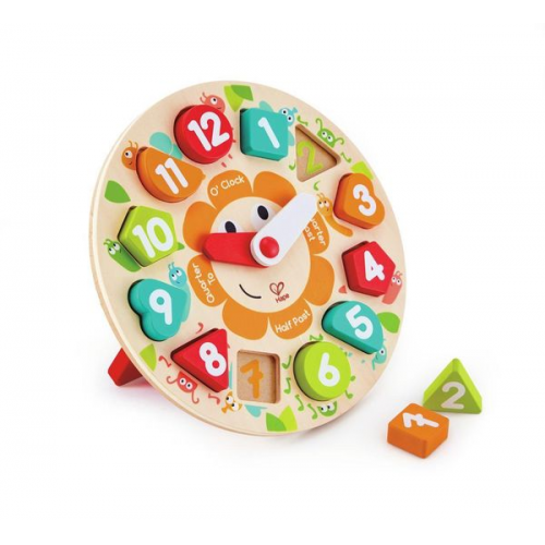 Hape - Steckpuzzle Uhr, 13 Teile