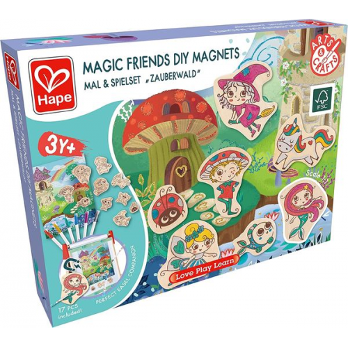 Hape - Mal & Spielset Zauberwald