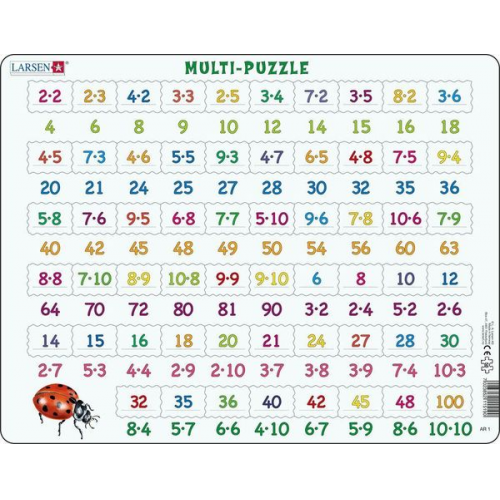 Multiplikation (Kinderpuzzle)