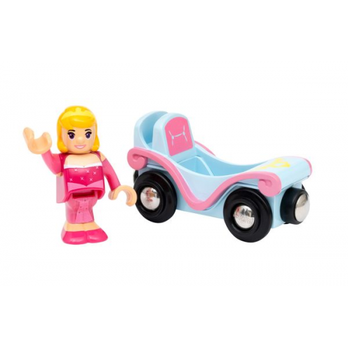 BRIO - Disney Princess Aurora mit Waggon