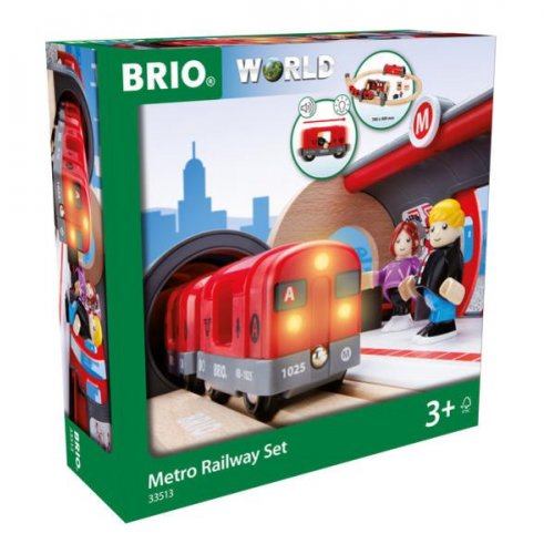 Brio Metro Bahn Set