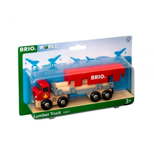 BRIO - Holztransporter mit Magnetladung