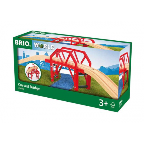 BRIO - Bahnbrücke mit Auffahrten