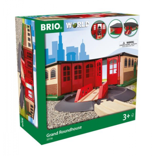 Brio Großer Ringlokschuppen