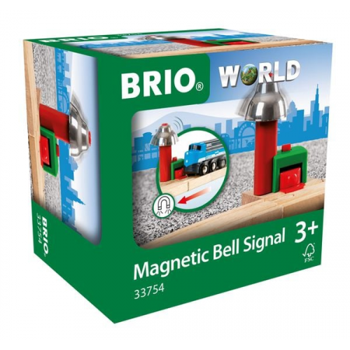 Brio Magnetisches Glockensignal für Eisenbahn, Zug