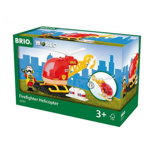 BRIO - Feuerwehr-Hubschrauber