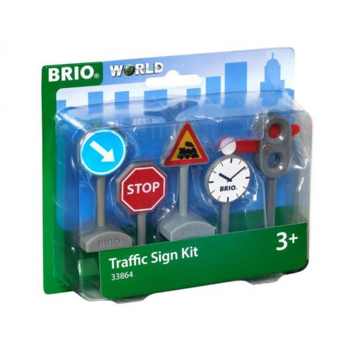 BRIO - Verkehrszeichen-Set