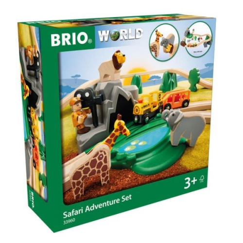 BRIO - Gr. BRIO Bahn Safari Set