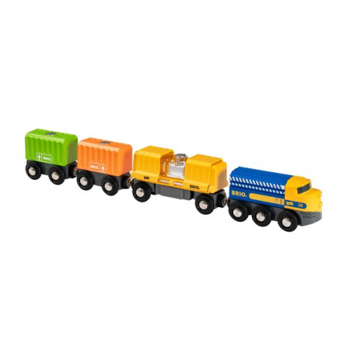 BRIO - Güterzug mit drei Waggons