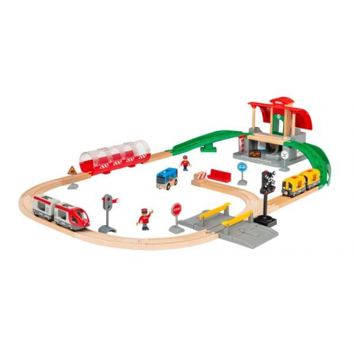 BRIO - Großes City Bahnhof Set