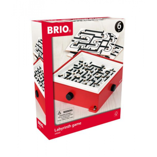 BRIO - Labyrinth mit Übungsplatten, rot