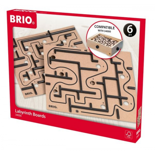 BRIO - Labyrinth Ersatzplatten, 2tlg.