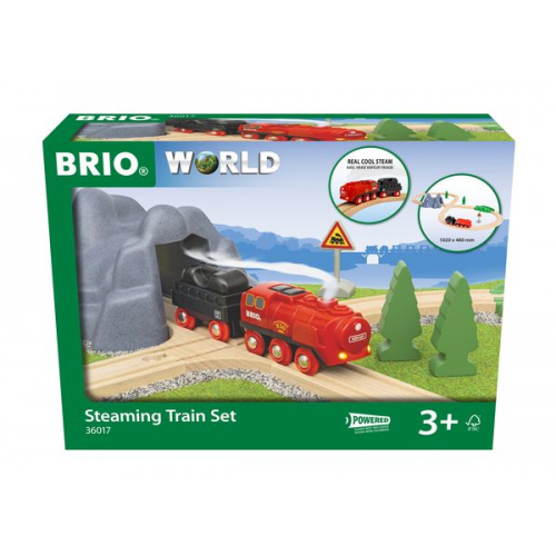 BRIO - Batterie-Dampflok-Set