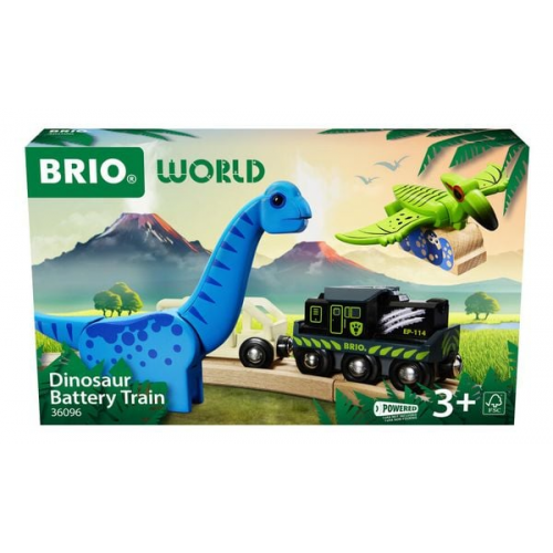 BRIO 63609600 - Dinosaurier Batteriezug