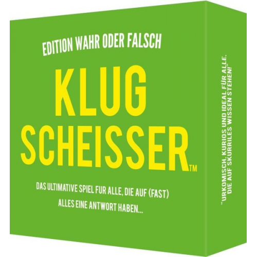 Klugscheisser - Wahr oder Falsch Edition