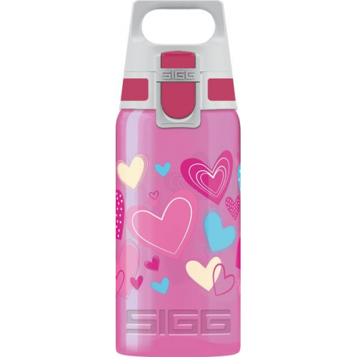 SIGG VIVA ONE Hearts Trinkflasche, 0,5 Liter