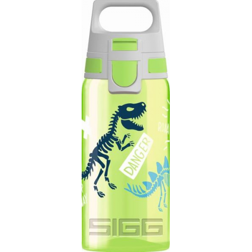 SIGG VIVA ONE Jurassica 0.5 L, BPA frei, Auslaufsicher, CO2 tauglich