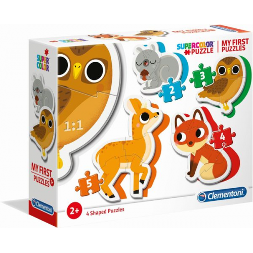 Clementoni - My First Puzzles - Waldtiere