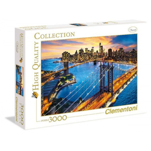 Clementoni - High Quality Collection - New York, 3000 Teile