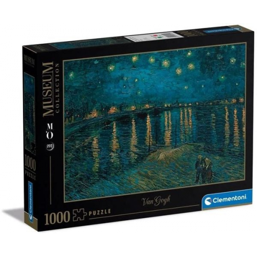 Clementoni - Musee d'Orsay - Van Gogh - Sternennacht über der Rhone, 1000 Teile