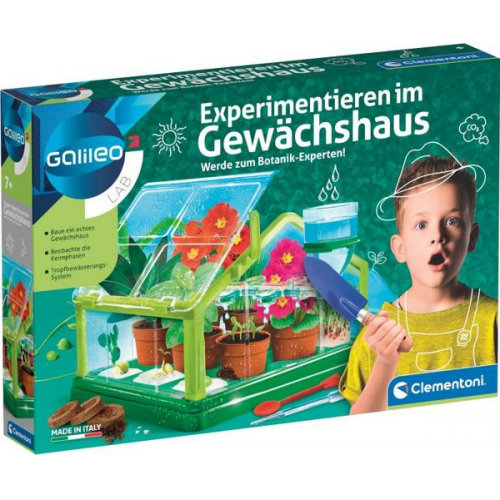 Clementoni - Galileo - Experimentieren im Gewächshaus