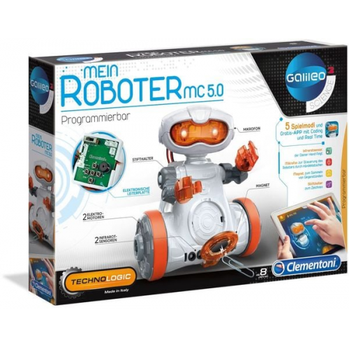 Clementoni - Galileo Technologic - Mein Roboter MC 5.0