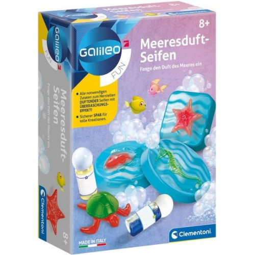 Clementoni - Galileo Fun - Meeresduft-Seifen