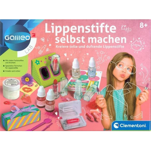 Clementoni - Galileo LAB - Lippenstifte selbst machen