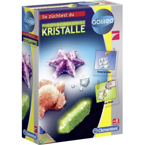 Clementoni - Galileo - Phosphoreszierende Kristalle