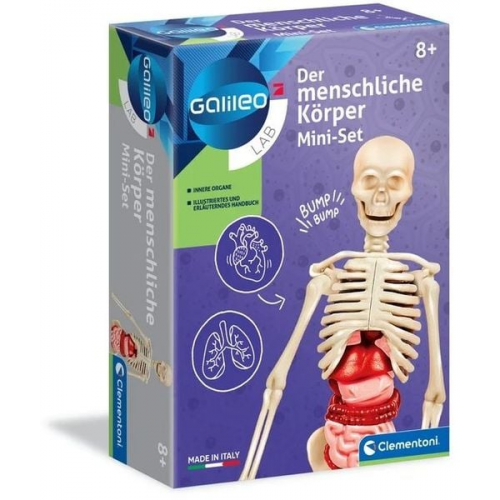 Clementoni - Galileo - Der menschliche Körper - Mini-Set