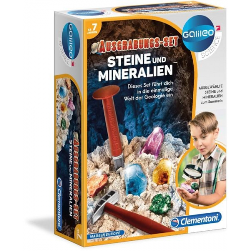 Galileo: Ausgrabungs-Set, Steine und Mineralien