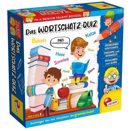 Kleines Genie Talent School - Das Wortschatz-Quiz