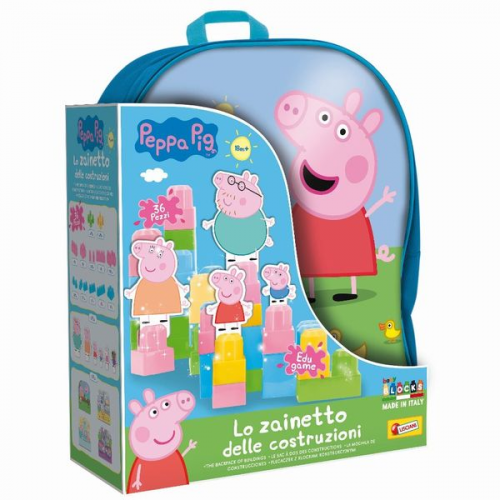 Peppa Pig Zainetto Costruzioni Baby