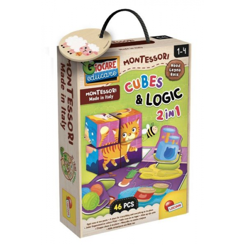 MONTESSORIHolz Cube und Logik