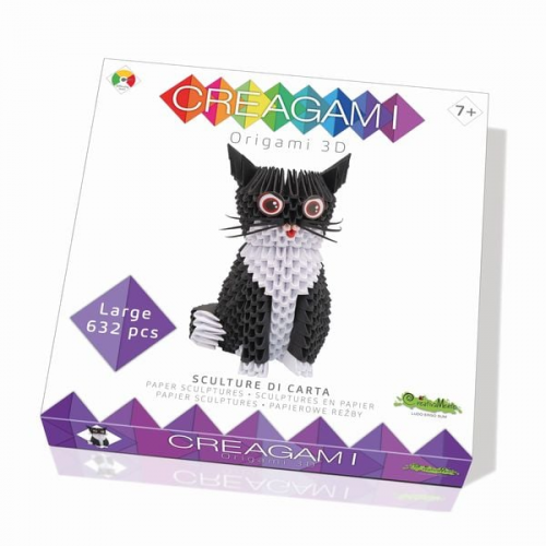 Creagami - Origami 3D Katze, 632 Teile