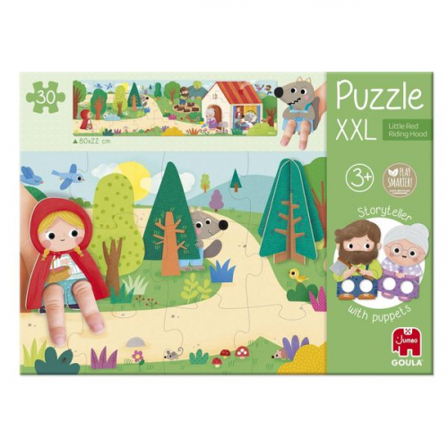 Goula - XXL Puzzle - Rotkäppchen, 30 Teile