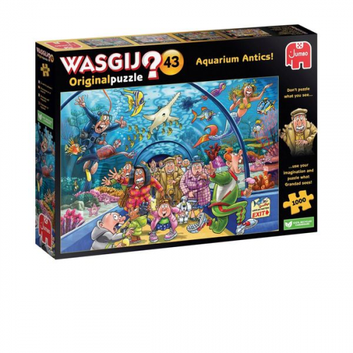 Jumbo Spiele - Wasgij Original 43 - Sea Life!, 1000 Teile