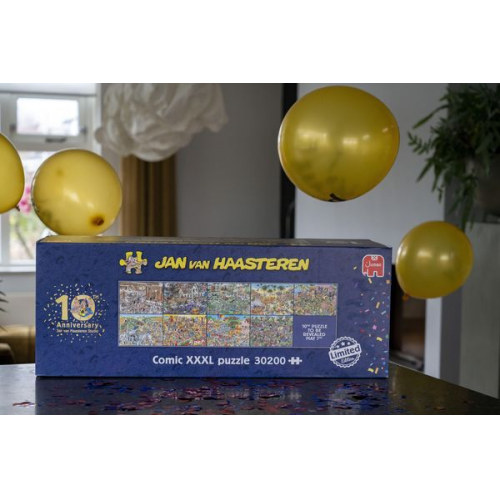 Jumbo Spiele - Jan van Haasteren - 10 Years JvH Studio Surprise item, 1000 Teile, Sort.