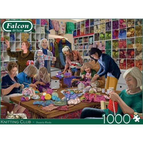 Jumbo Spiele - Knitting Club , 1000 Teile